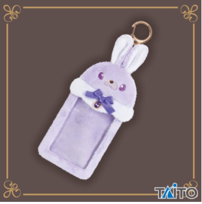 My Favorite Color  Diamond Bunny 日本卡夾 追星 玩偶卡夾 絨毛卡套 偶像卡套