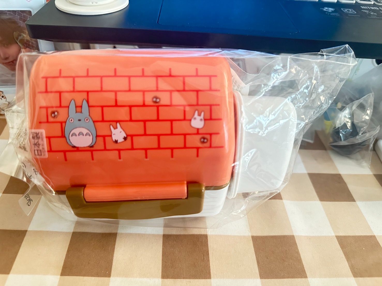 skater 日本製  屋型便當盒附三角御飯糰模型  龍貓POT5AG 神隱少女