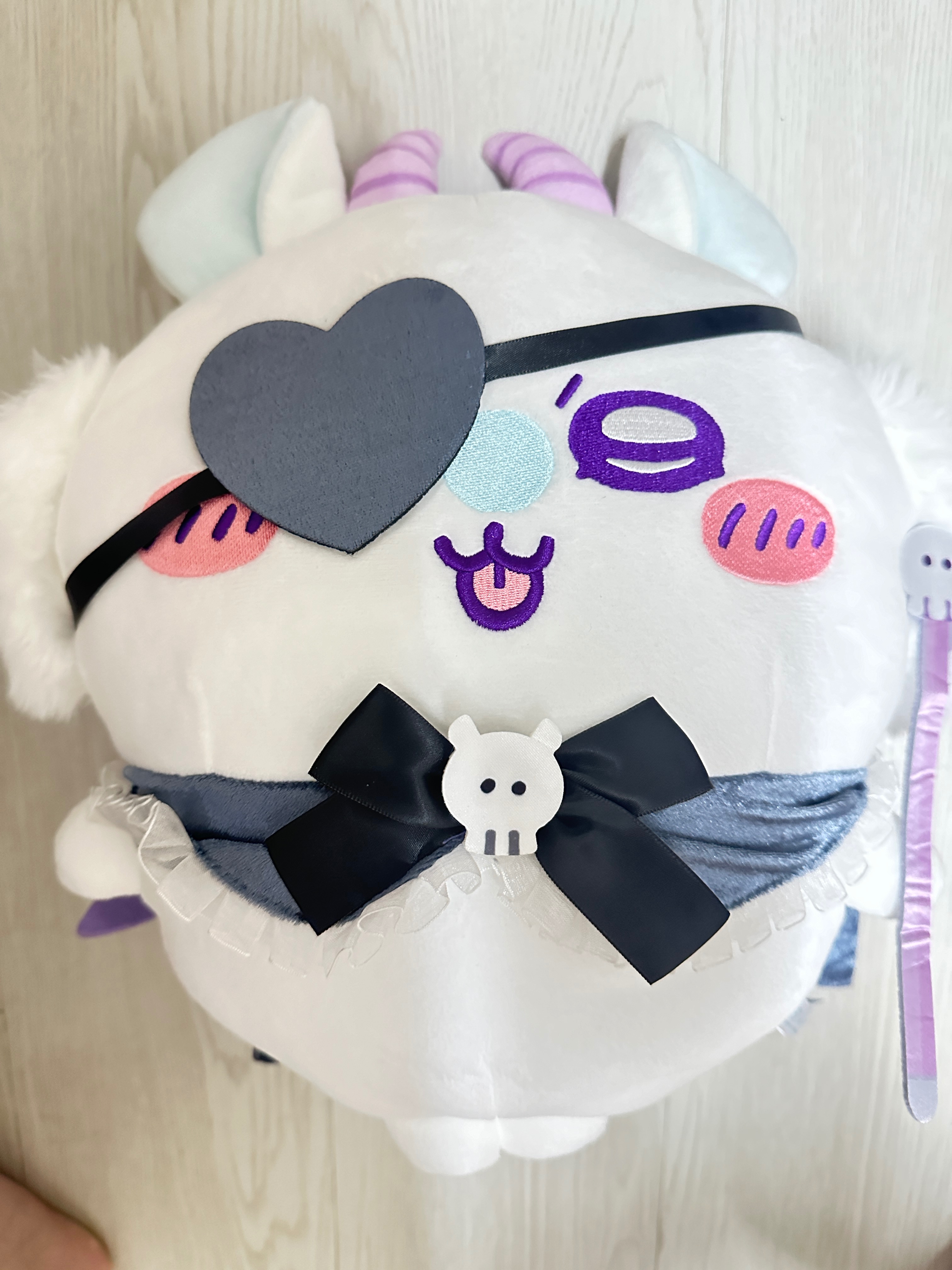 日本正版景品 吉伊卡哇BIG惡魔系列玩偶 小桃鼠 黑魔法桃