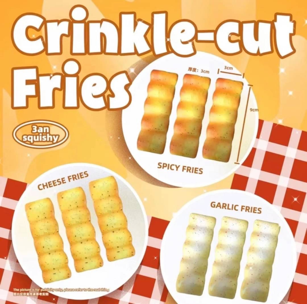 3an新品 狼牙波浪薯條