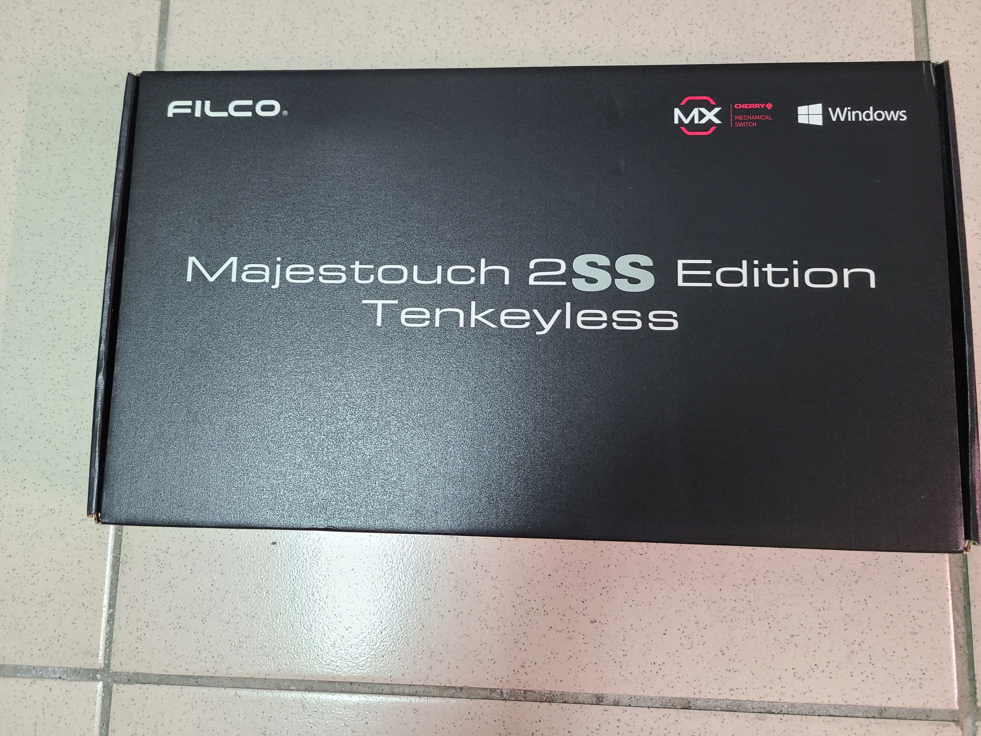 Filco majestouch 2ss edition 80% 銀軸 英刻 有線版