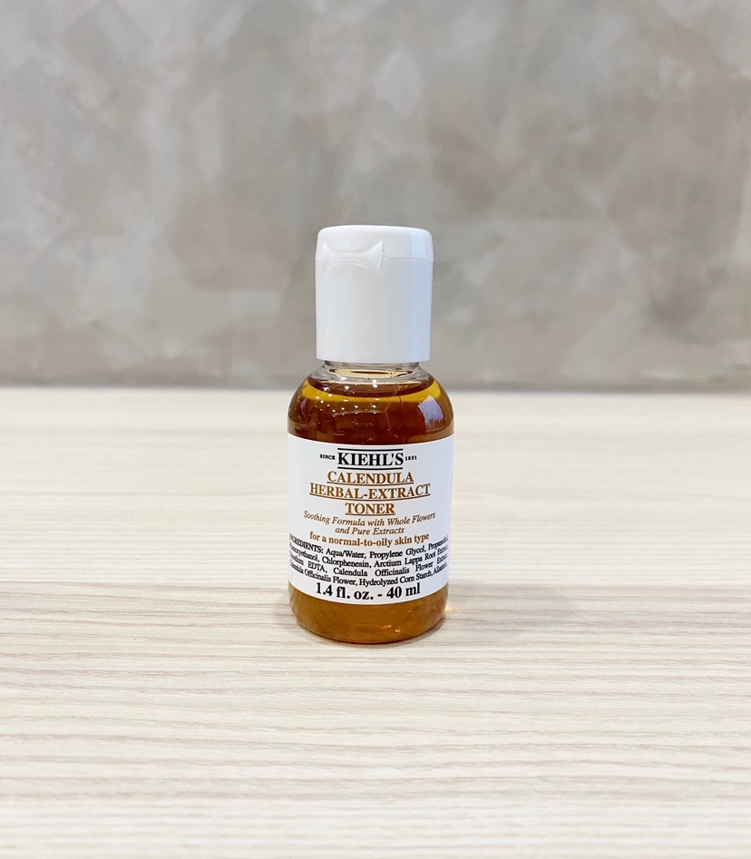 KIEHL’S 金盞花植物精華化妝水 40ml 契爾氏化妝水小樣試用瓶