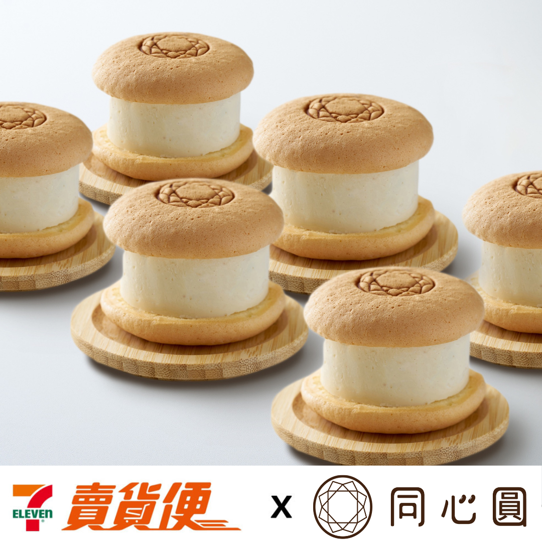 圓菓子禮盒-香草奶油