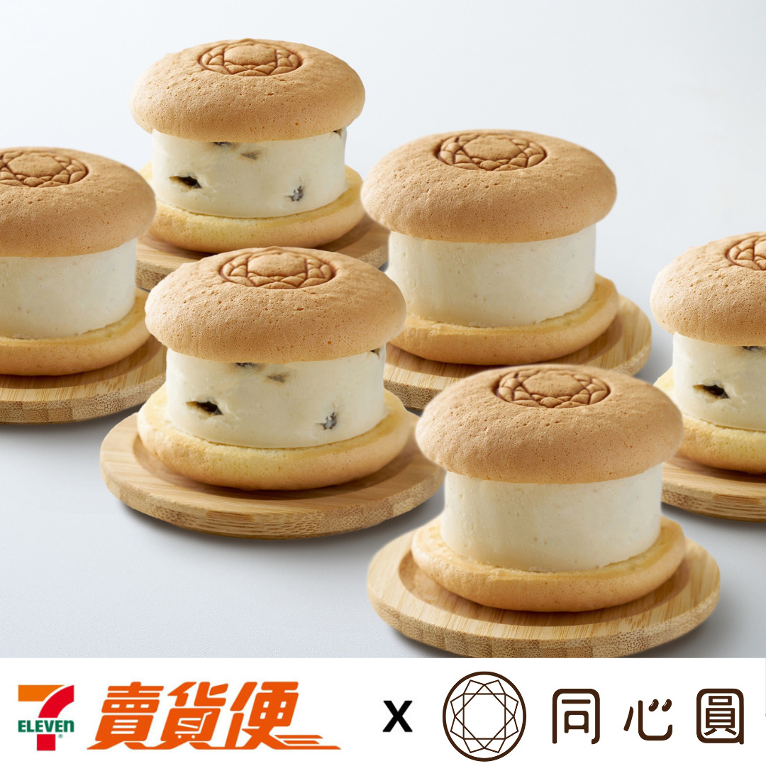 圓菓子禮盒-香草奶油＆蘭姆葡萄起司