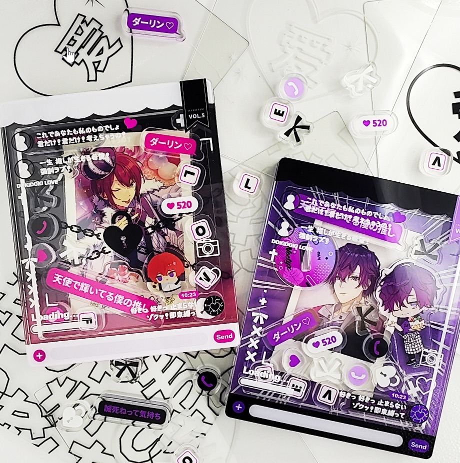 DOKI愛戀週邊展示盒