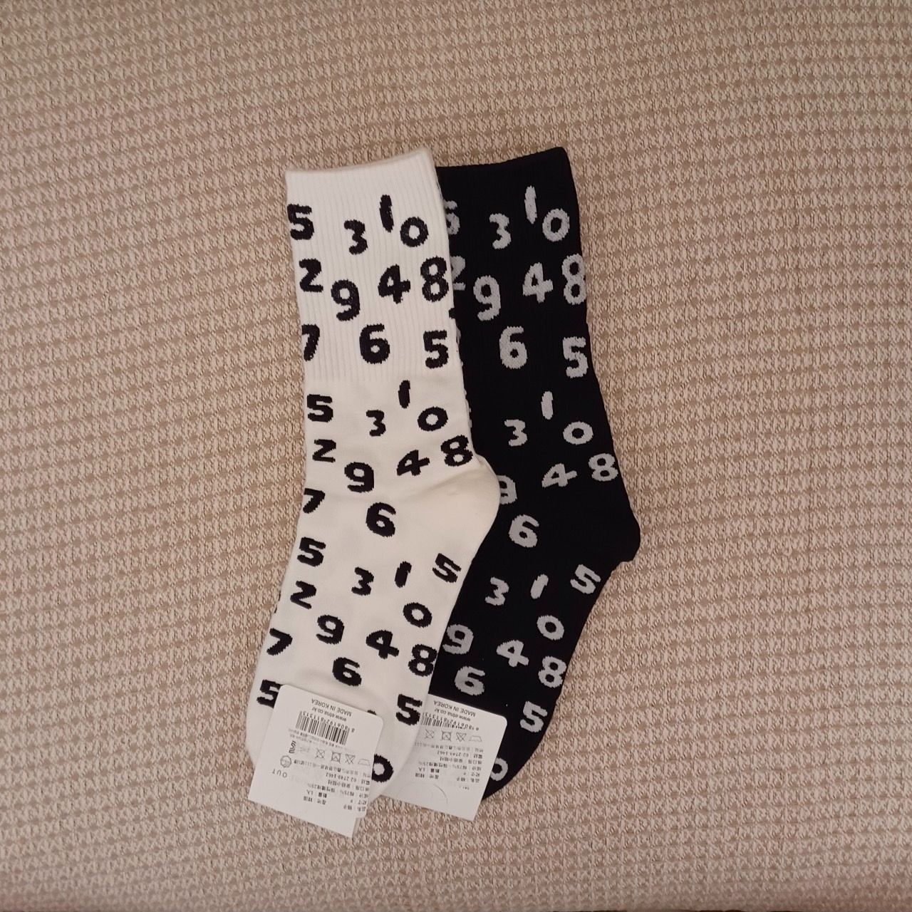 數字中長襪