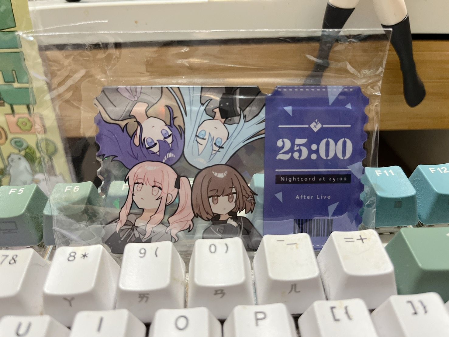 【現貨】碎鑽票根壓克力，無吊飾孔NG品