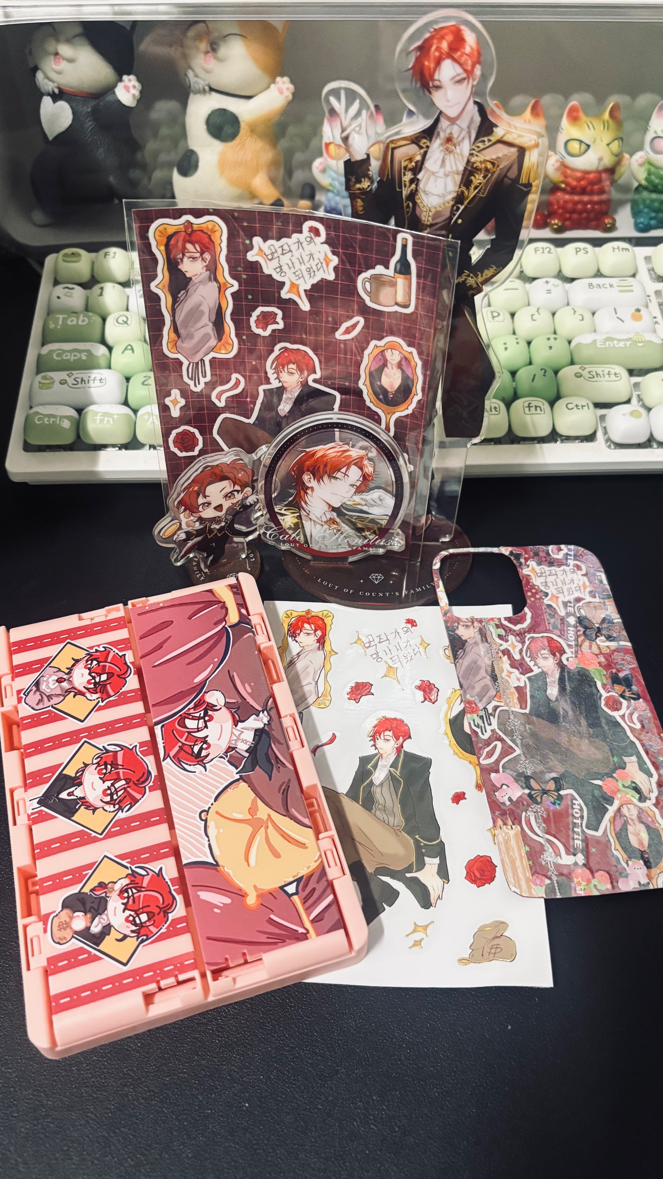 變成伯爵家的混混-小折疊收納盒