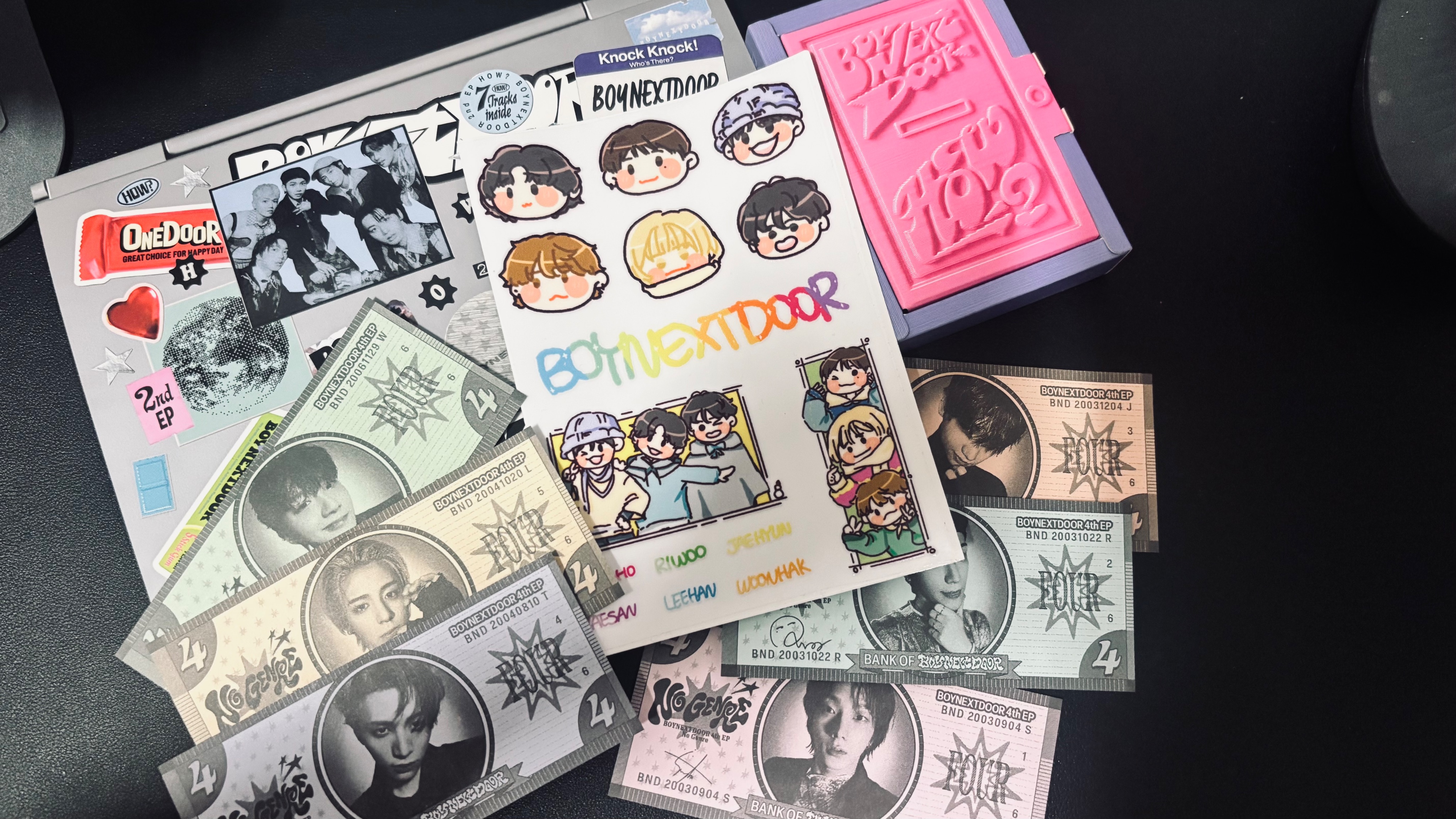 BND-LOVE舞台造型 A6轉印貼