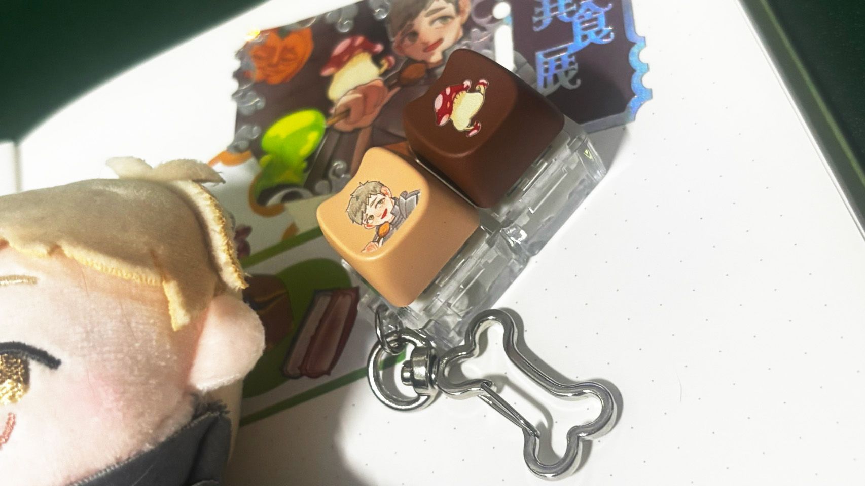 迷宮飯-雙按鍵吊飾