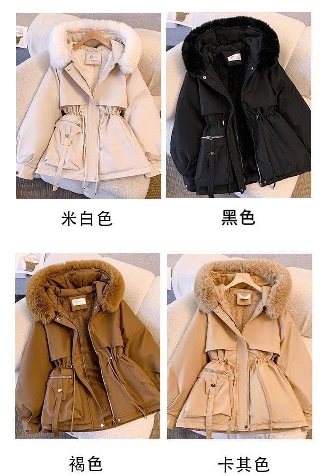 加絨收腰派克服*不同商品請勿合併下單 找商品請往下滑  **下單輸入*中秋月圓*即可免運