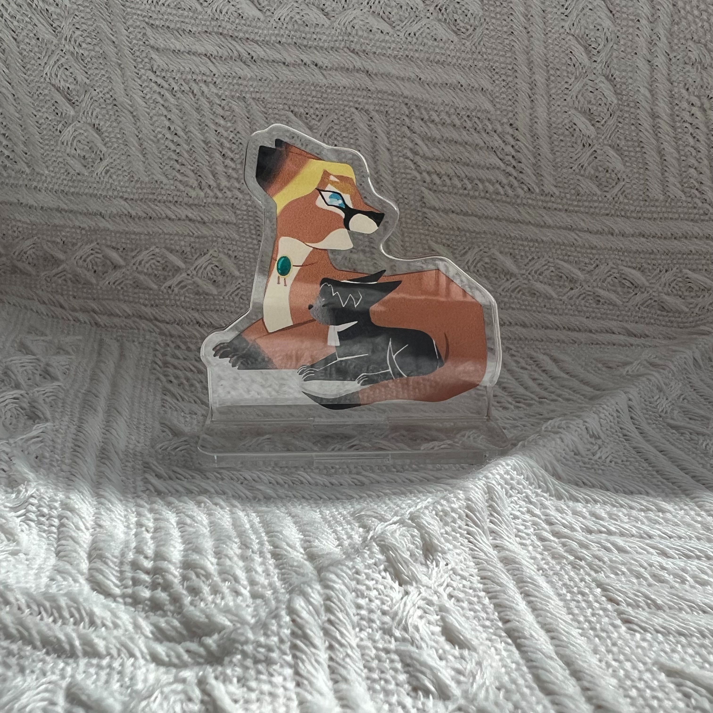 團兵獅貓立牌