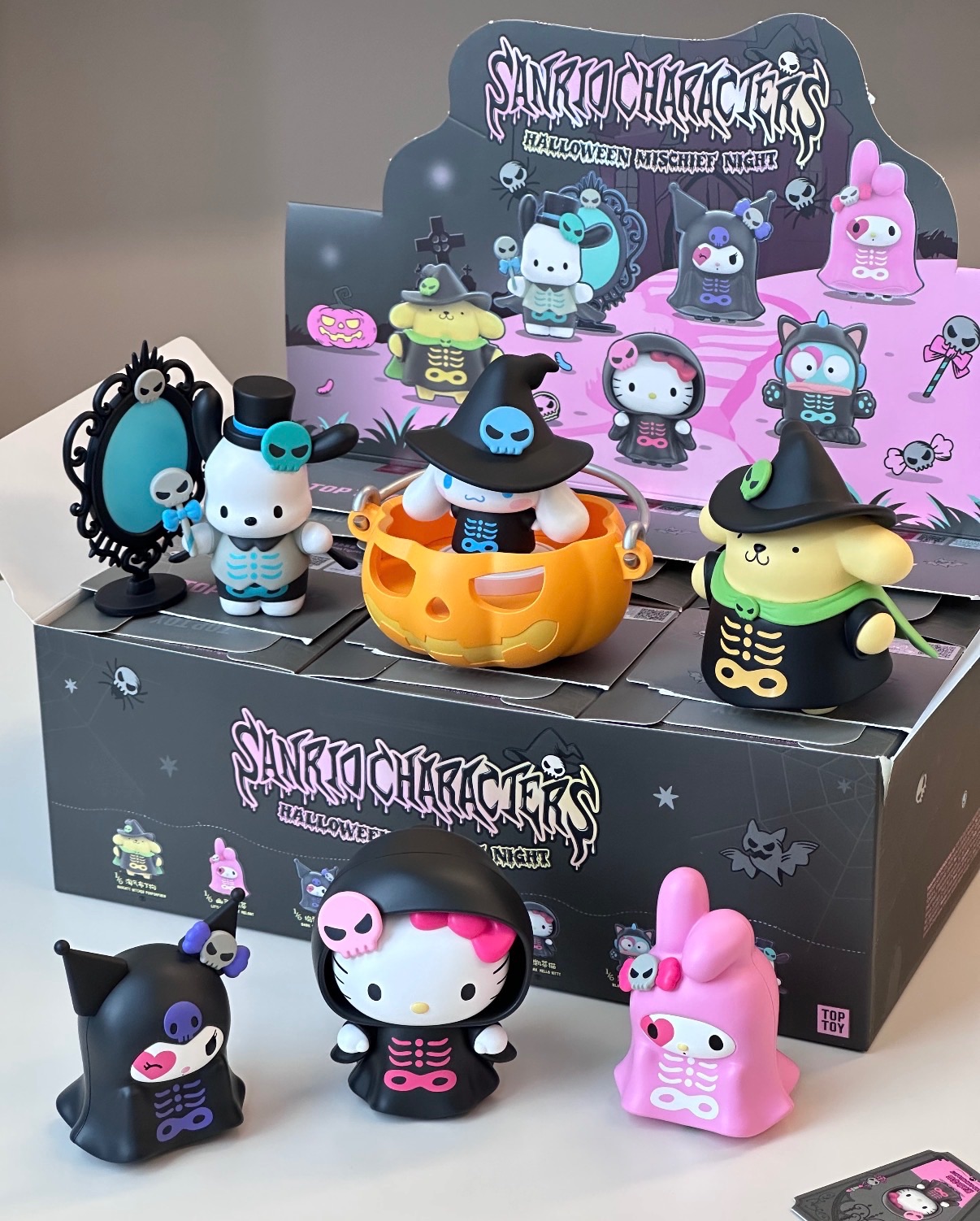 正版 三麗鷗萬聖搗蛋夜系列盲盒