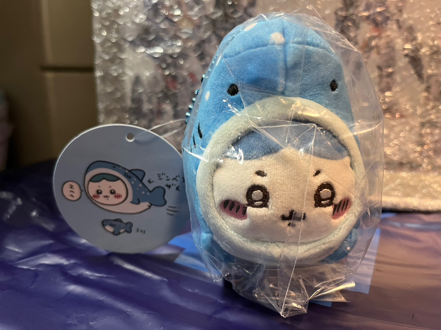 豆腐鯊小八貓吊飾