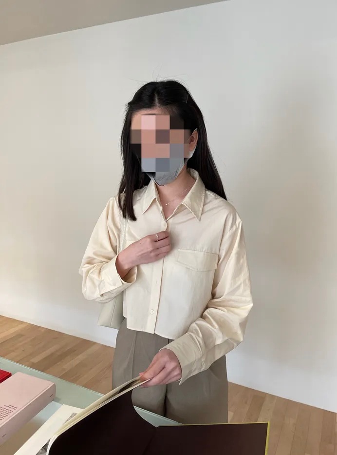 各位敲碗!比例超絕!短版襯衫