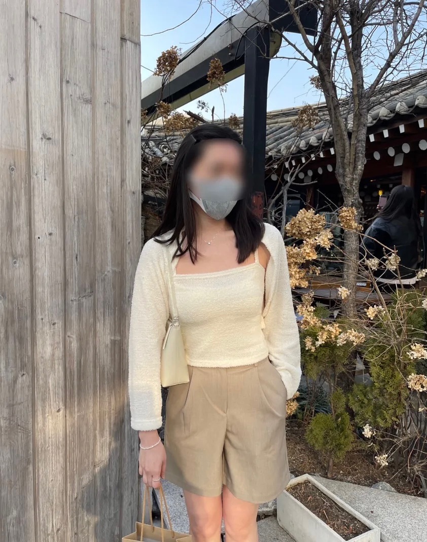 小Q毛兩件式罩衫＆背心set