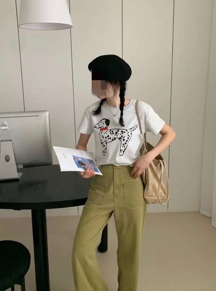 超萌!!!斑點狗狗TEE
