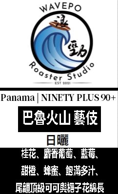 巴拿馬 Barù - Ninety Plus 90+莊園 藝妓 日曬