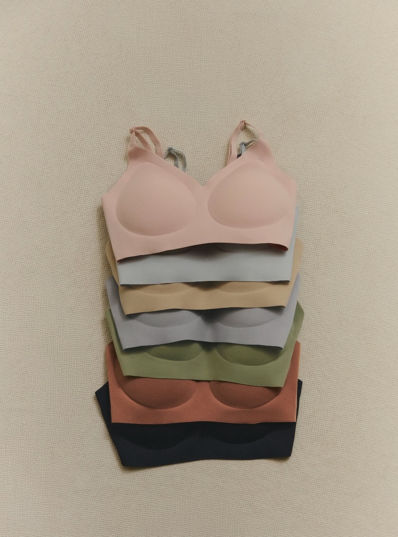 無鋼圈 無痕V領內衣