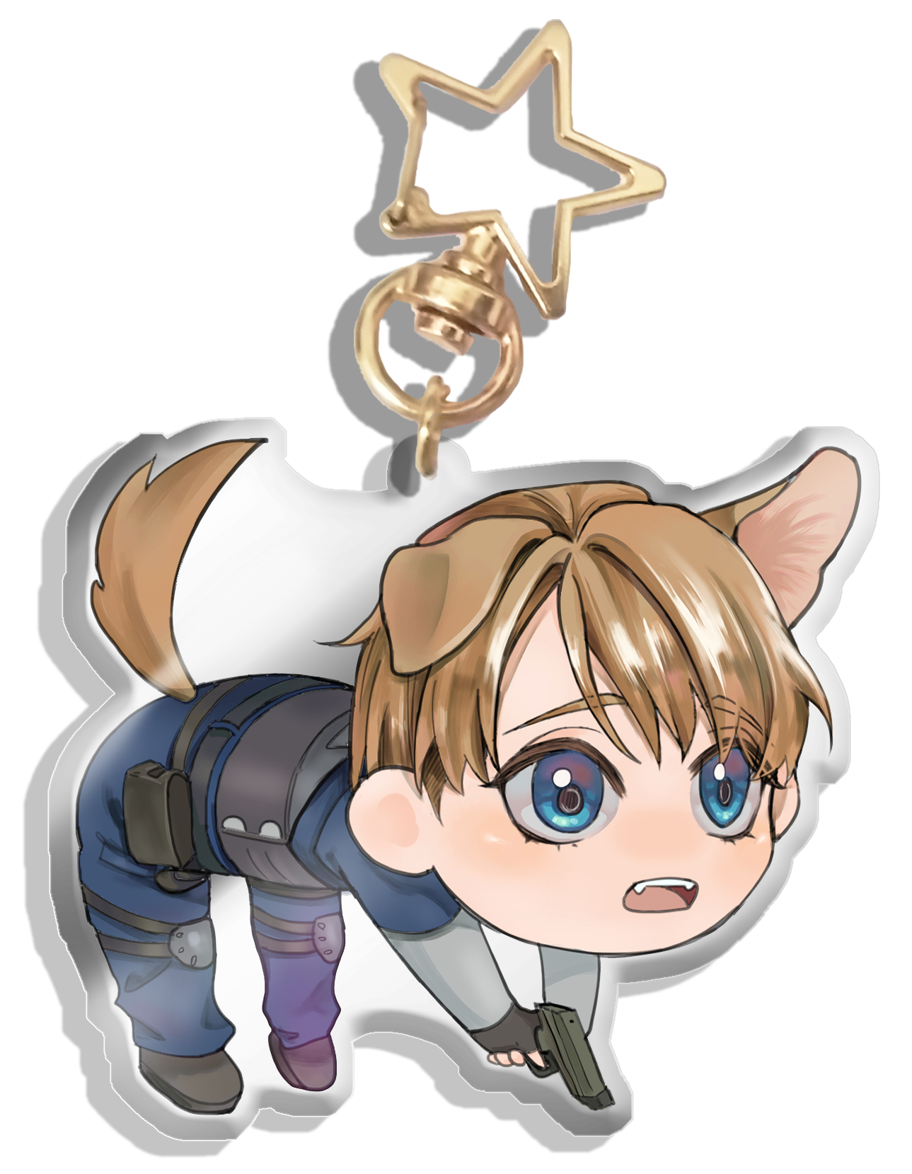 《Aeon2+4代》雙面壓克力吊飾