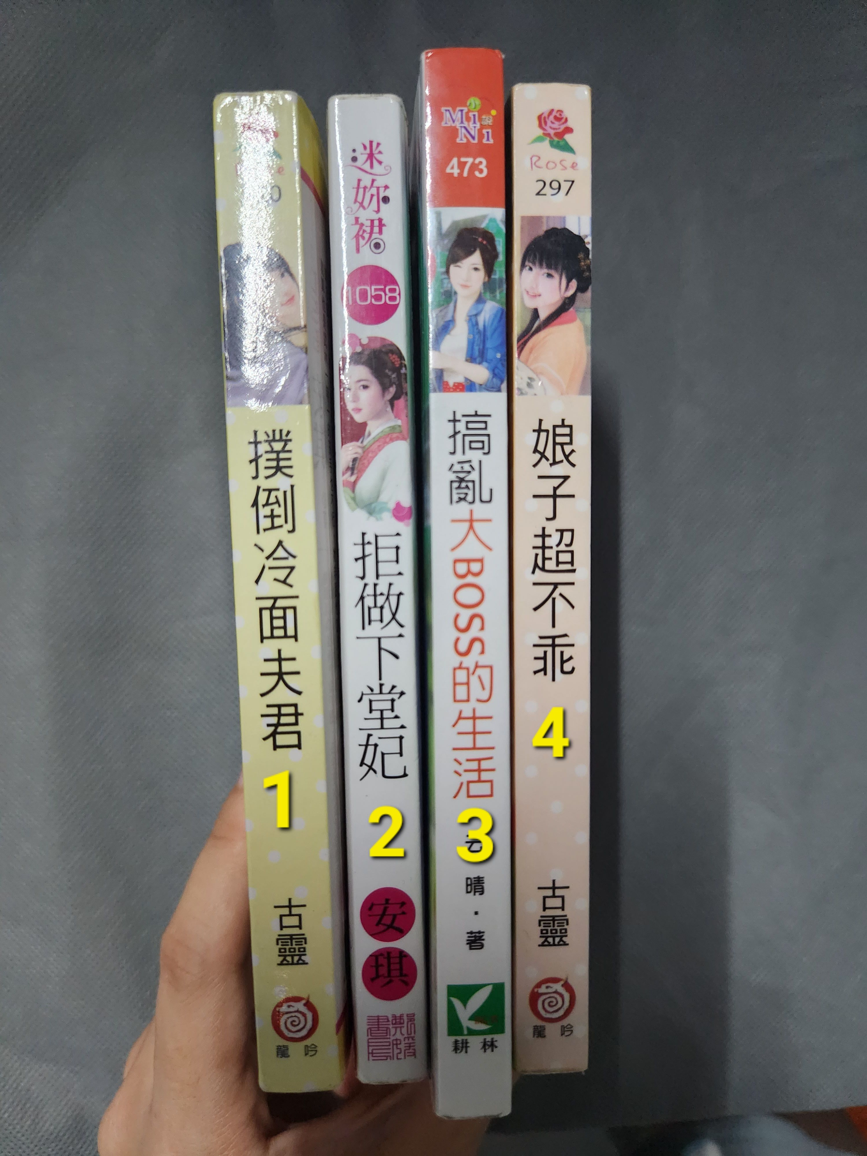 言情小說口袋書