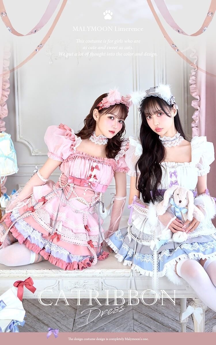 【Malymoon】ロココフィーユキャットドレス【10253】