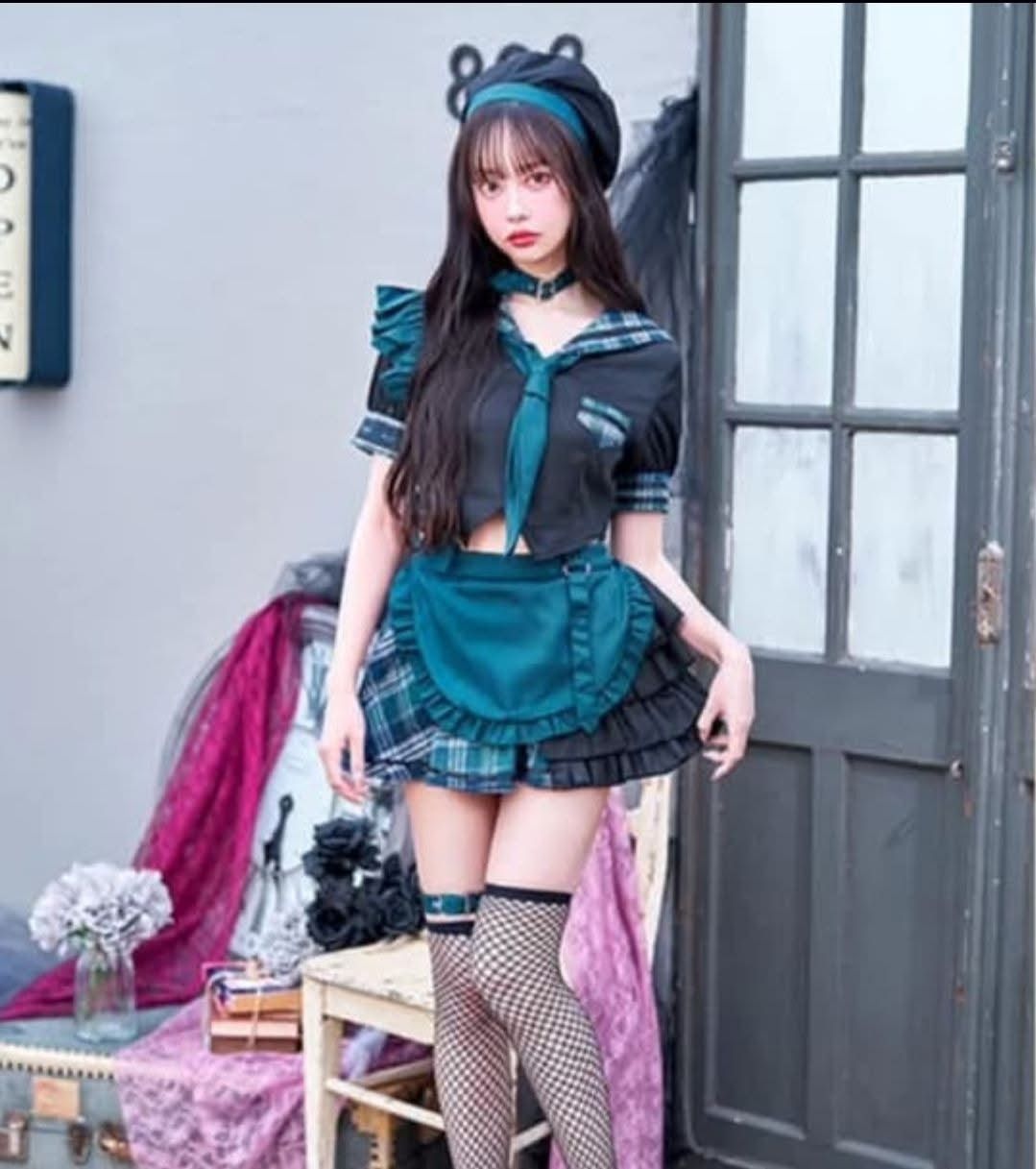 Malymoon スタッズレザーボンテージキャット グレー 即日発送