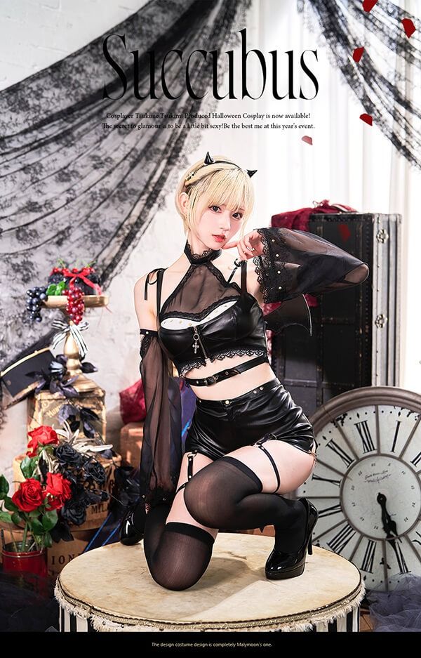 【Malymoon】ダークスイートエナメルシアーサキュバス【10102】【つくねコラボ】