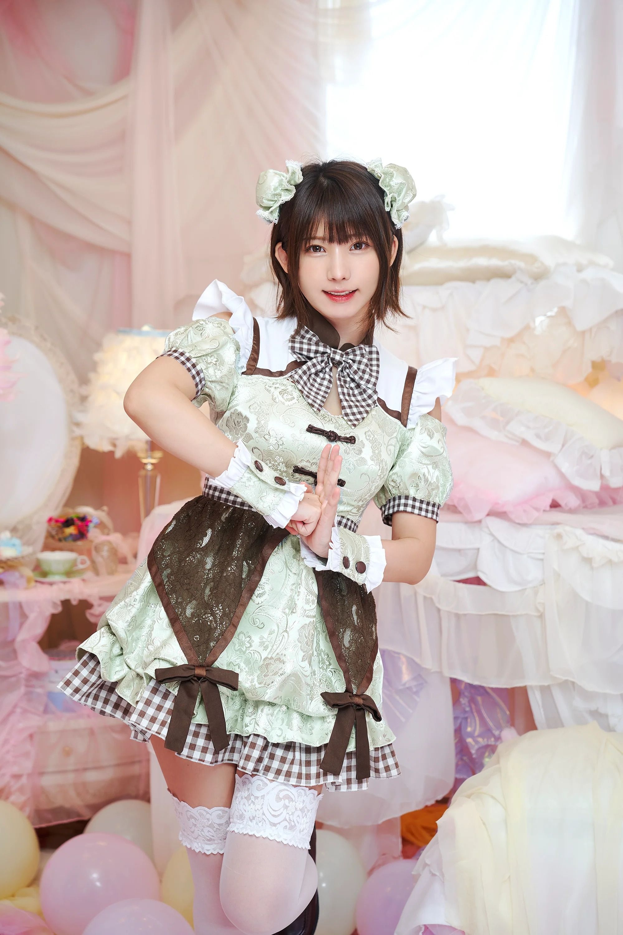 【clearstone】 馬卡龍中國風女僕マカロンチャイナ