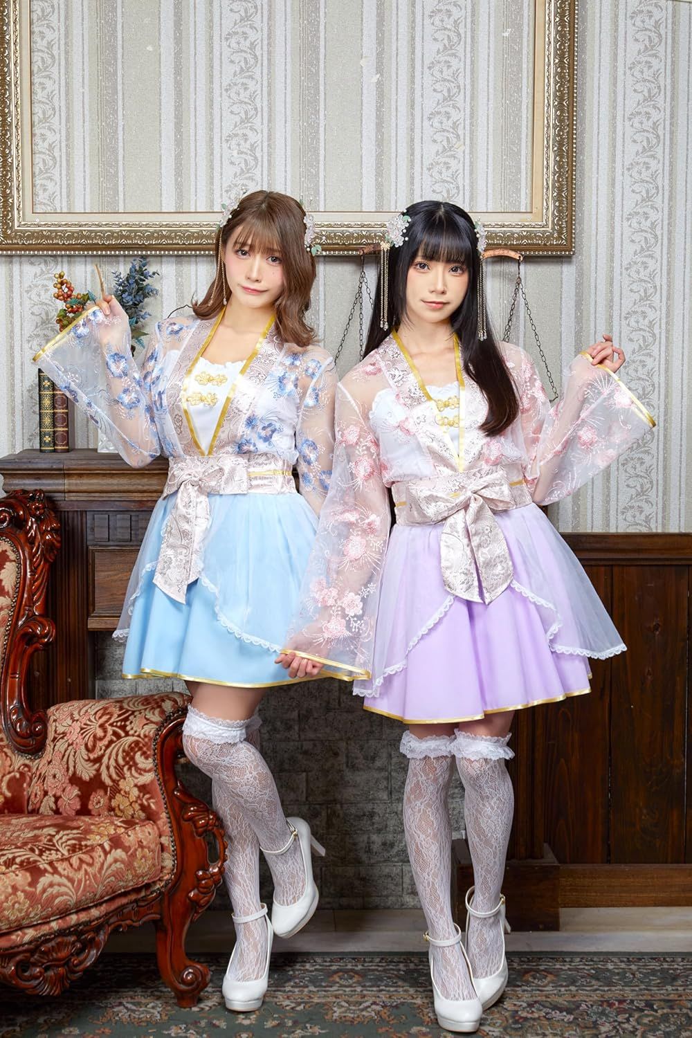 clearstone - 戀衣系列 和裝束 藍/紫色：