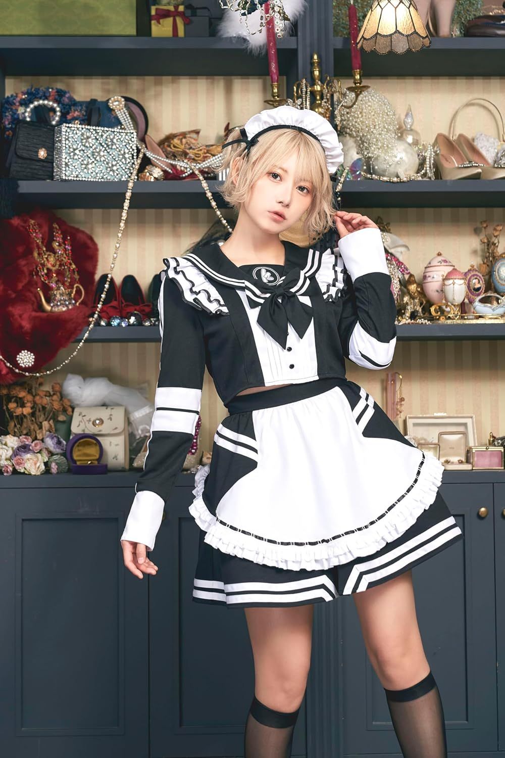 clearstone-killremote合作款女僕裝 キルリモートコラボジャージメイド セパレート