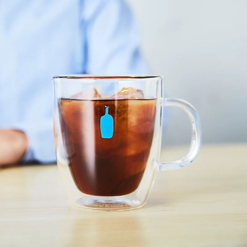 Blue Bottle 藍瓶咖啡雙層玻璃杯