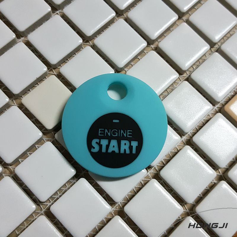 gogoro鑰匙套 start藍色 雙色模防汙防潑水非印刷色保證不褪色 保護智慧鑰匙 ai1鑰匙套 ur1 ec05