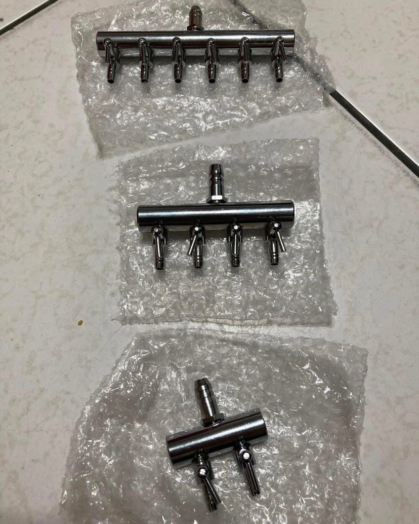 8mm轉4mm分氣閥（有獨立開關）