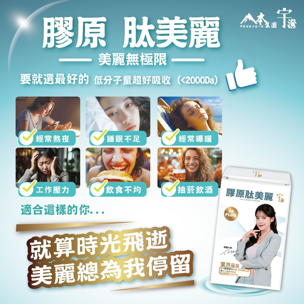膠原肽美麗