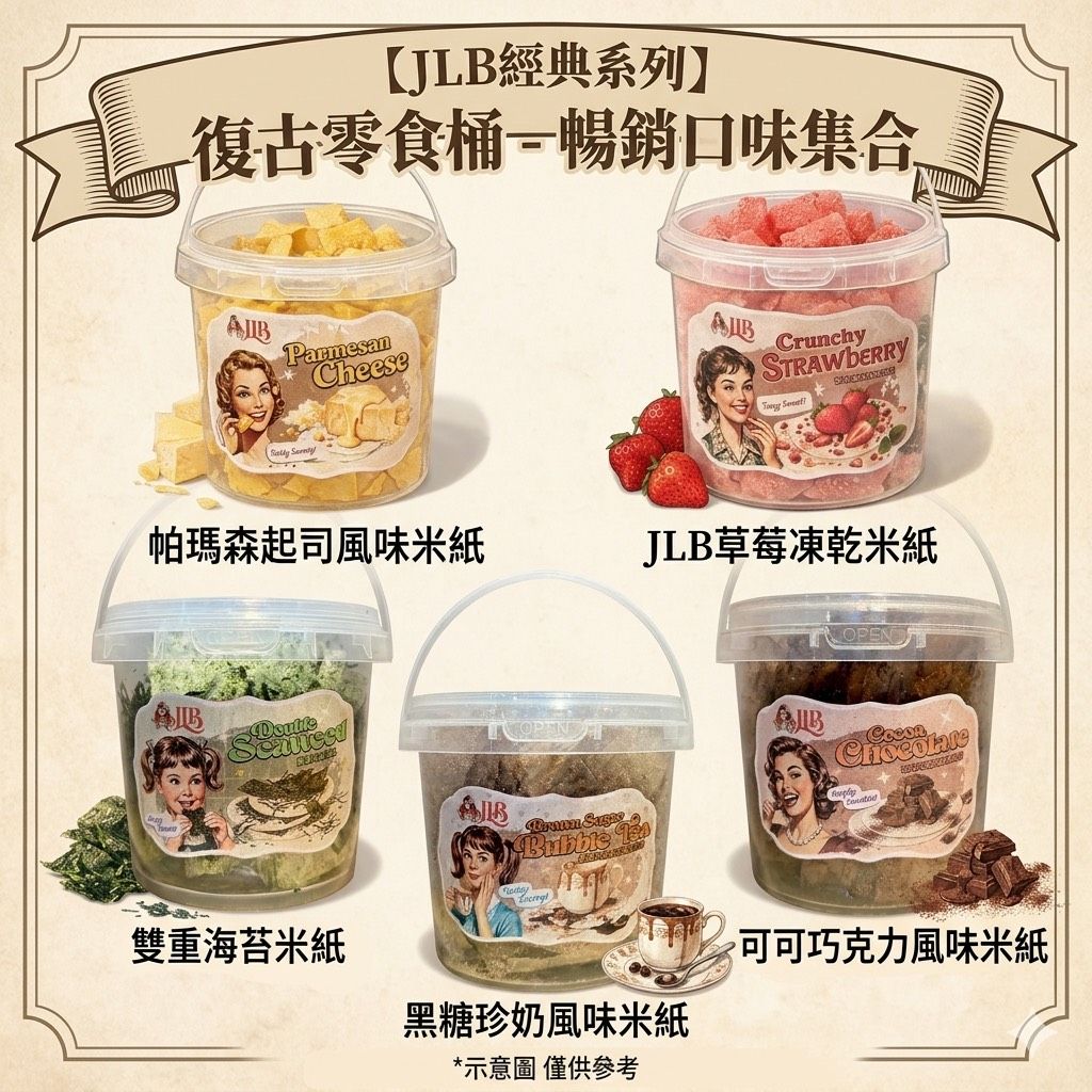 LB 台灣線自主研發系列甜的米紙
