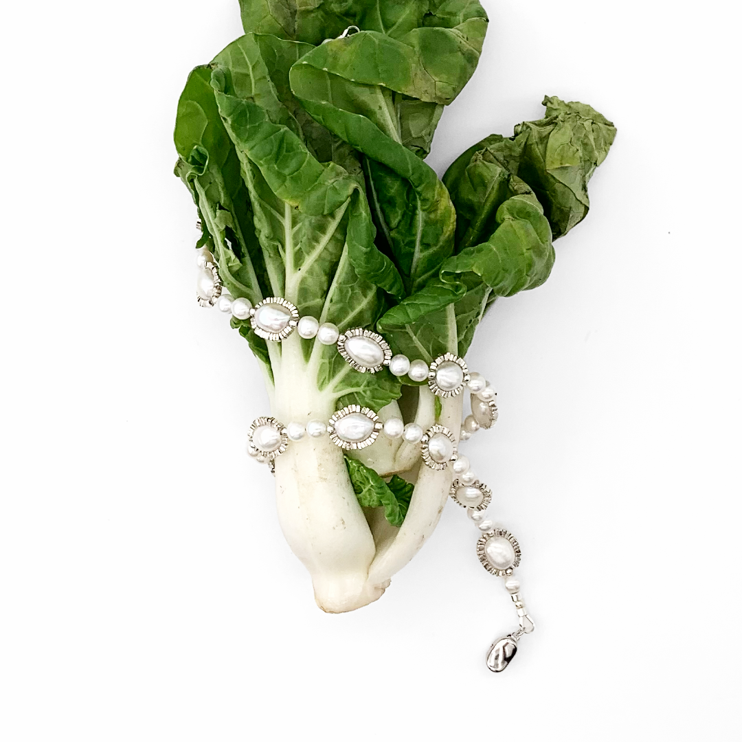 Pearls of the Silver Moon Necklace II