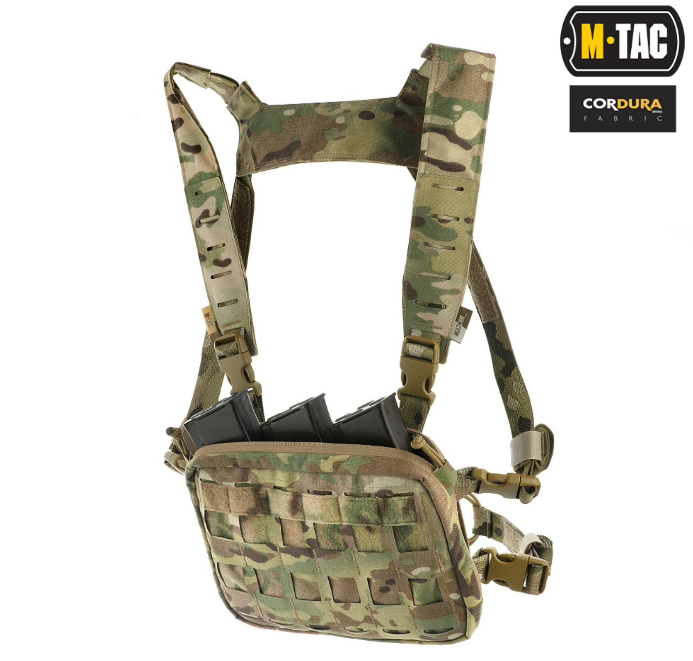 黑 M-TAC 戰術胸包Elite/含全套背帶/含內配置分隔