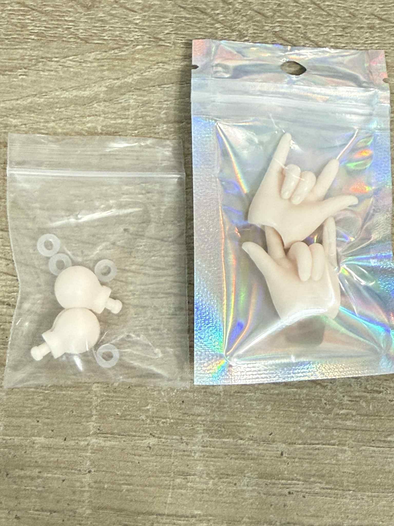 BJD MDD 樹脂手型+替換手球