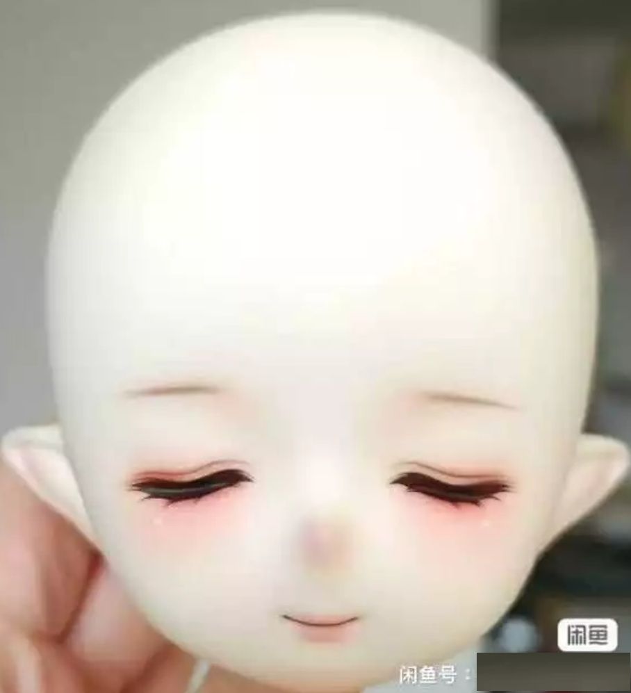 BJD imomodoll 眠兔 月光子妝 半白肌 三分頭