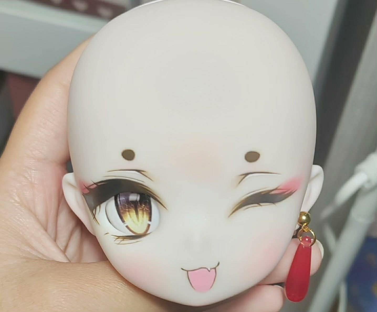 BJD kimdoll 三分帶妝成品頭