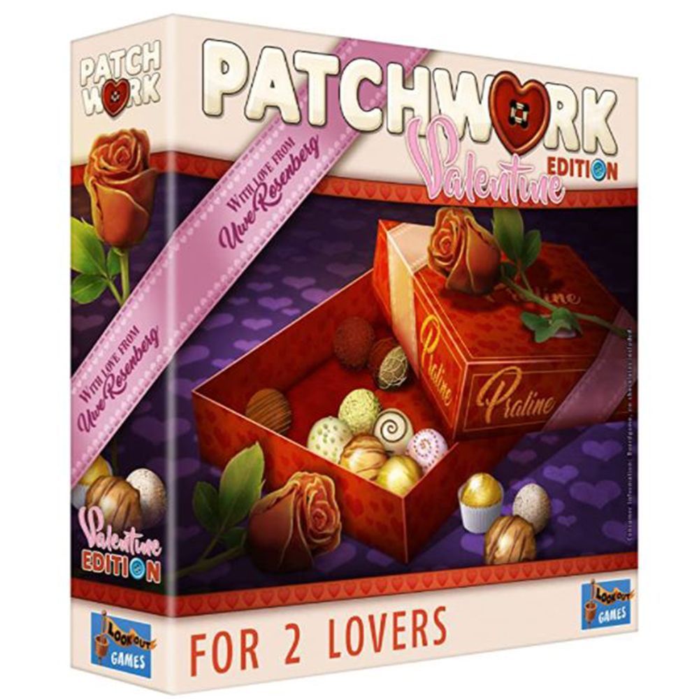 [全新桌遊] -拼布對決 情人節 英文版 Patchwork Valentine