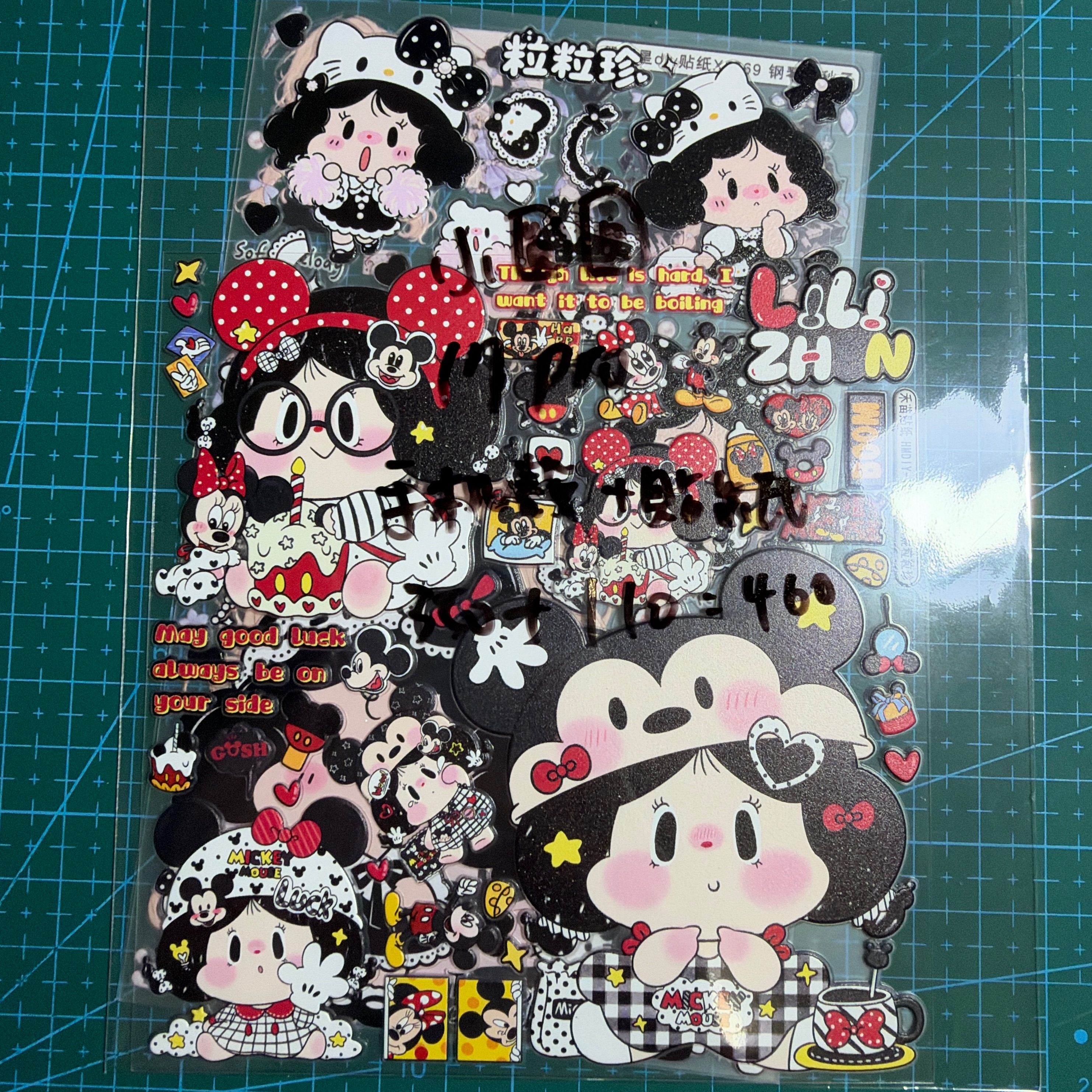小圓圓 手機殼 貼紙
