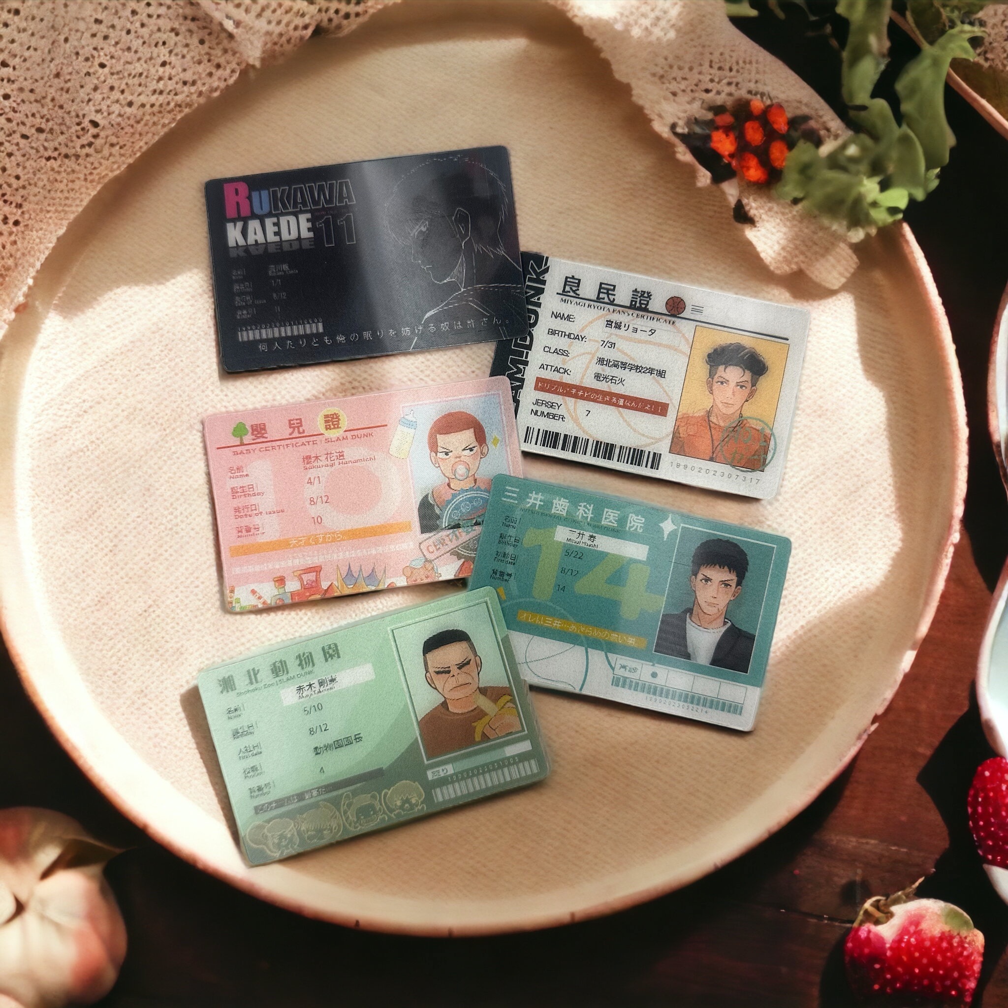 灌籃高手光柵卡一套
