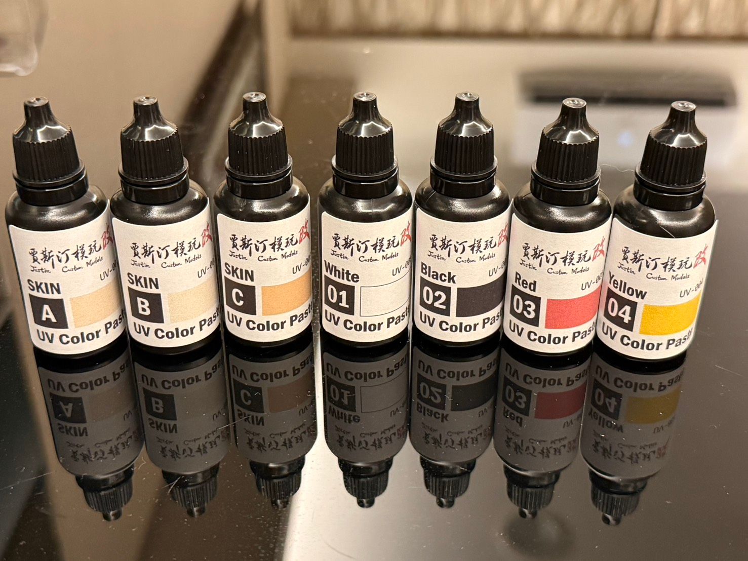現貨早鳥優惠-3D列印光固化高解析度專用UV色漿