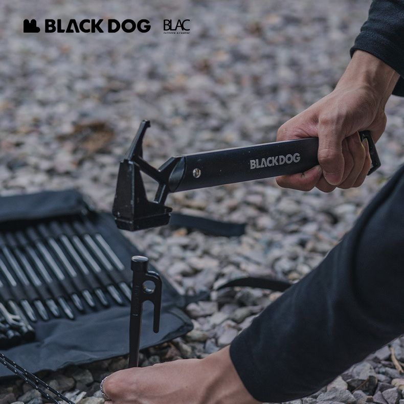 【BLAC黑客】BLACKDOG黑狗鑄鐵營錘鐵錘營槌 鋁合金手把 610g