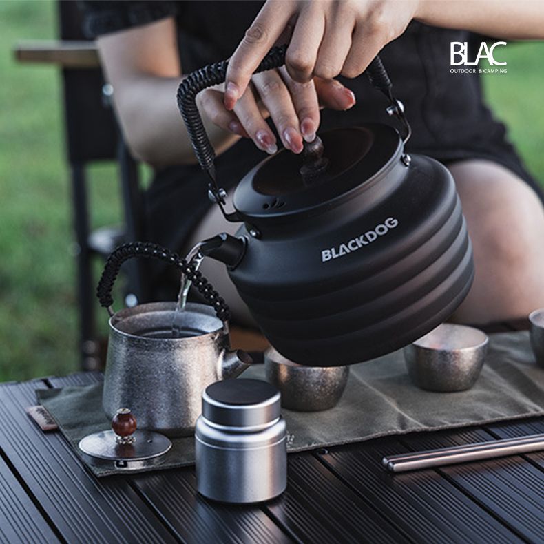 BLACKDOG黑狗輕量鋁合金煮水壺燒水壺茶壺 1.3公升