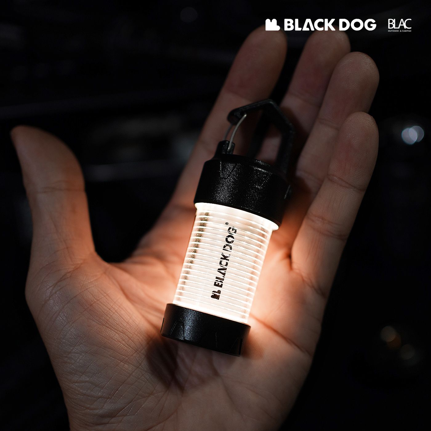 BLACKDOG黑狗迷你露營燈ML4+磁吸底座
