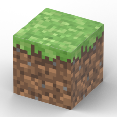 【單顆方塊】Minecraft當個創世神 DIY 二創兒童益智磁力方塊積木、我的世界、當個創世神