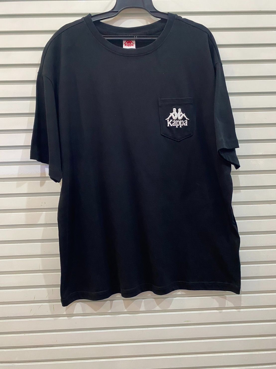 Kappa 休閒棉Ｔ 黑色ＸＬ
